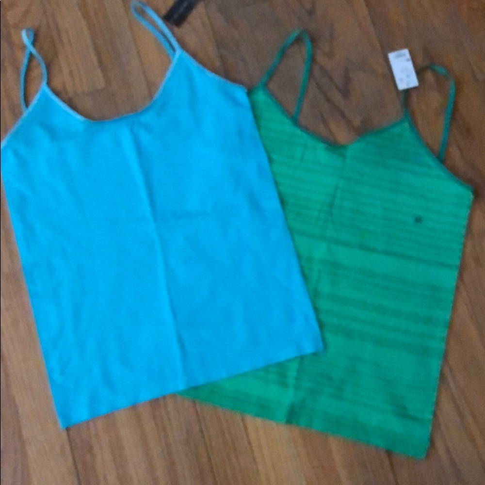 Two camis from the Limited